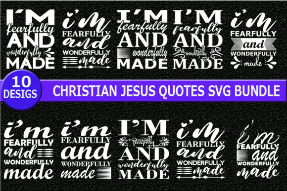 CHRISTIAN JESUS, Quotes SVG Designs Bun for Crafts