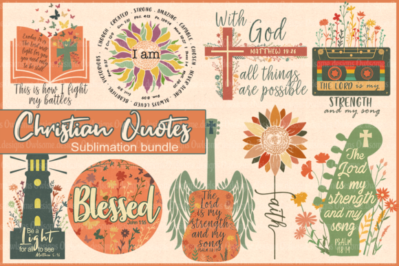 Christian Quotes Bundle: Crafter’s Review for Crafts