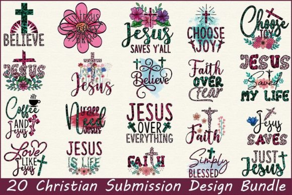 Christian Submission Design Bundle Review