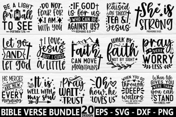 Faith Bible Verse Jesus SVG Bundle Review for Crafts