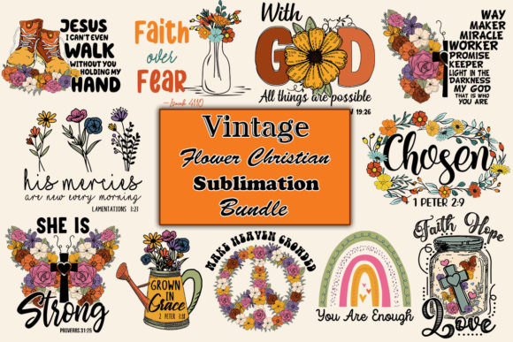 Flower Christian Sublimation Bundle: Practical Design Review