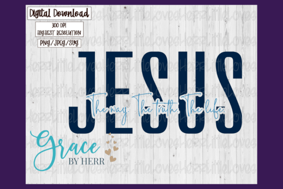 JESUS Scripture Prints: Print Templates for Editorial Design