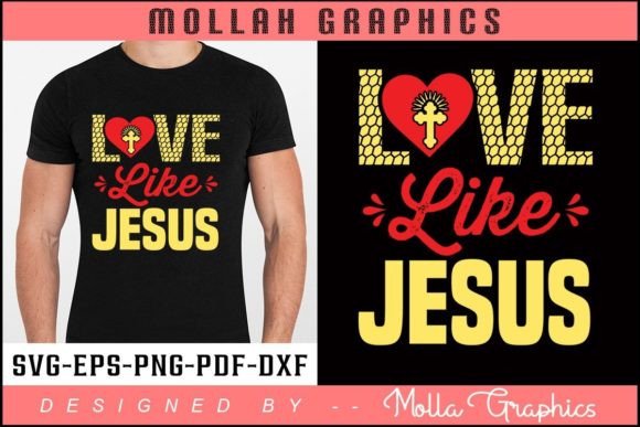 Love Like Jesus Typography T Shirt Review: Real Talk from a Stitching Designer