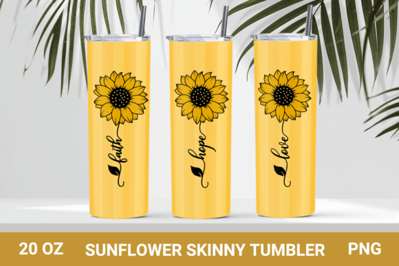 Sunflower Christian Skinny Tumbler: Tumbler Wraps Review