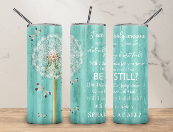 Tumbler Skinny 20oz Jesus Sublimation for Faith Crafts