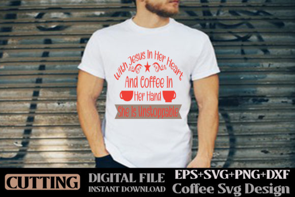 With Jesus in Her Heart and Coffee in He Crafts for Faith Bloggers